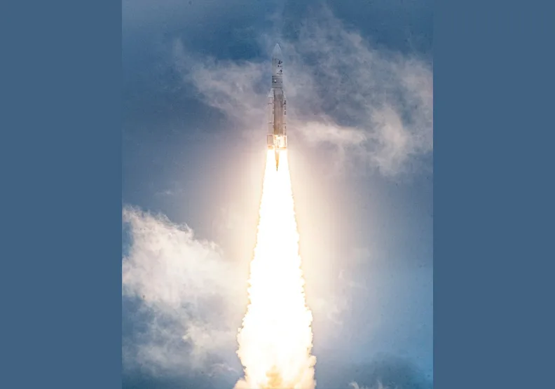 圖／NASA韋伯太空望遠鏡在耶誕節升空。取自NASA twitter