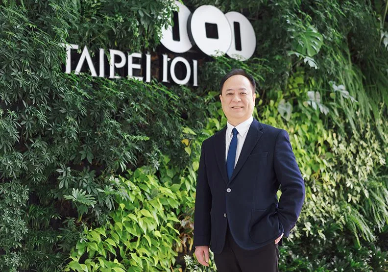 圖 / 台北101董事長張學舜。