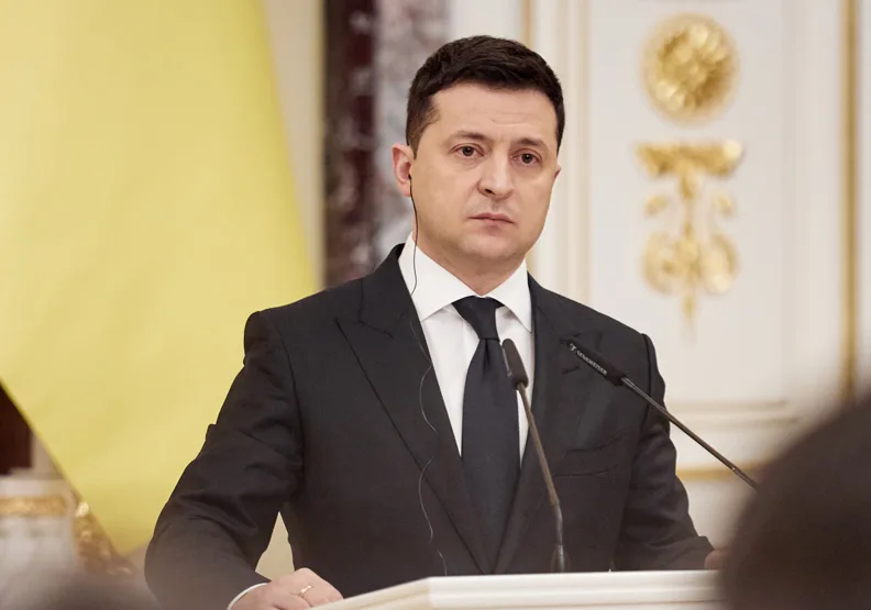 圖／烏克蘭總統澤倫斯基（Volodymyr Zelensky）。取自President of Ukraine官網
