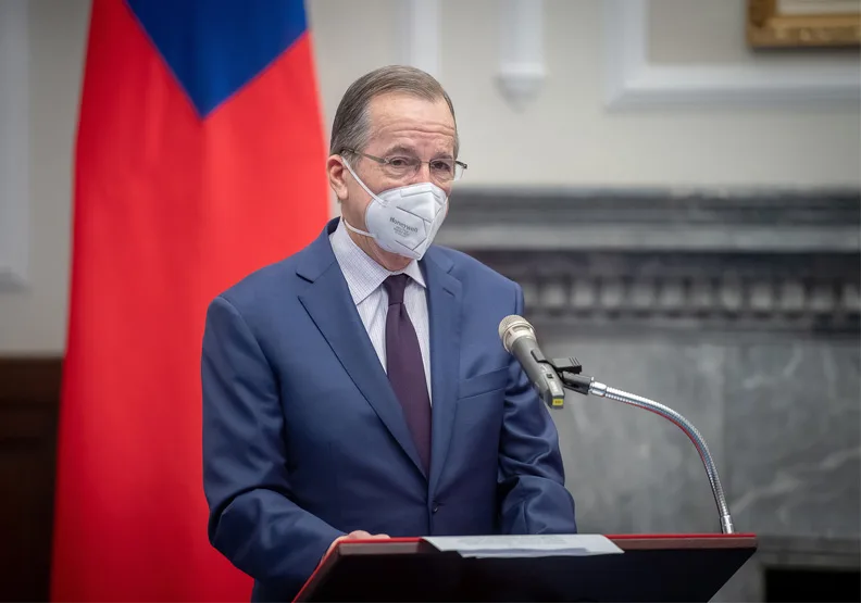 圖／美國前參謀首長聯席會議主席穆倫。總統府提供