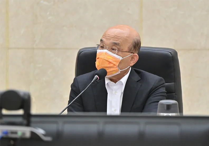 圖／行政院長蘇貞昌。行政院提供
