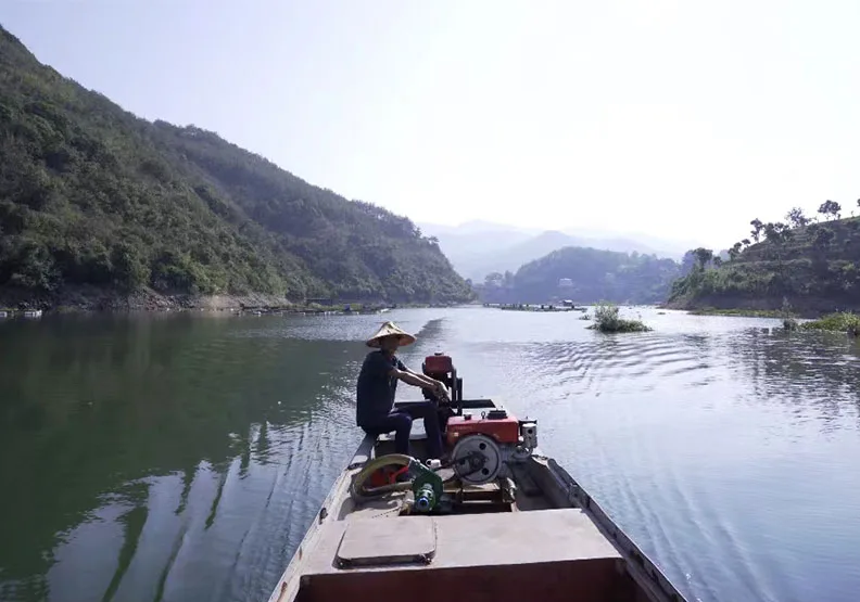 圖／開著船都能找到曾經的家。橙翔文旅提供