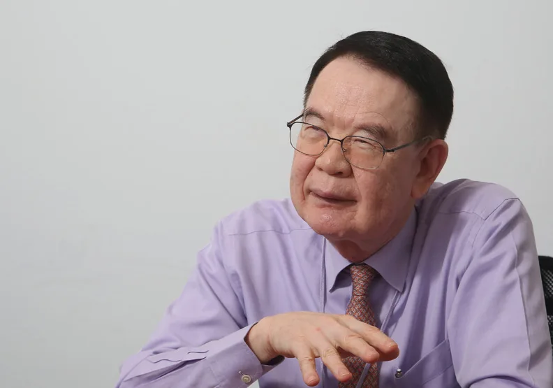 圖／儒鴻董事長洪鎮海。蘇義傑攝
