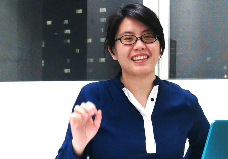 圖／歷史作家謝佳螢。謝佳螢提供