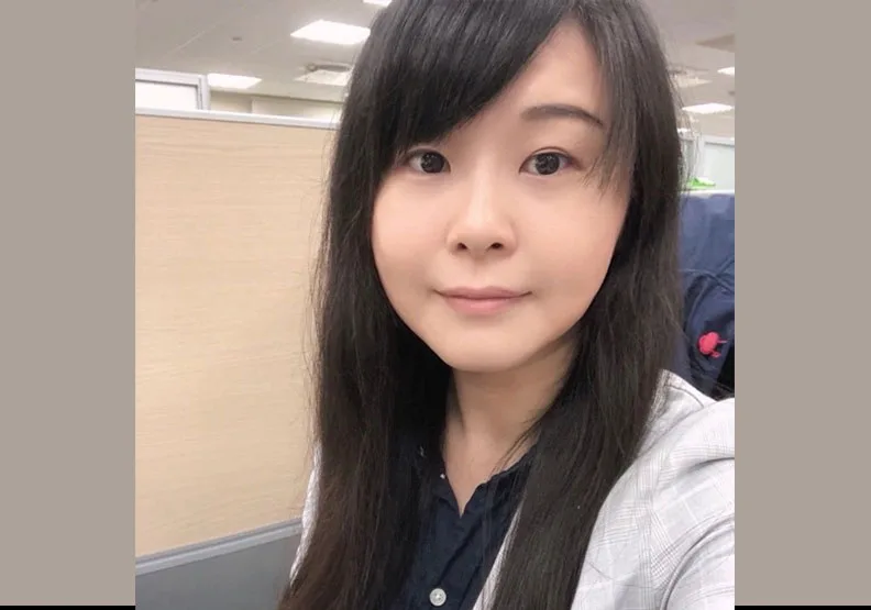 圖／人資主管轉做菜鳥工程師的張伊婷。取自104人力銀行