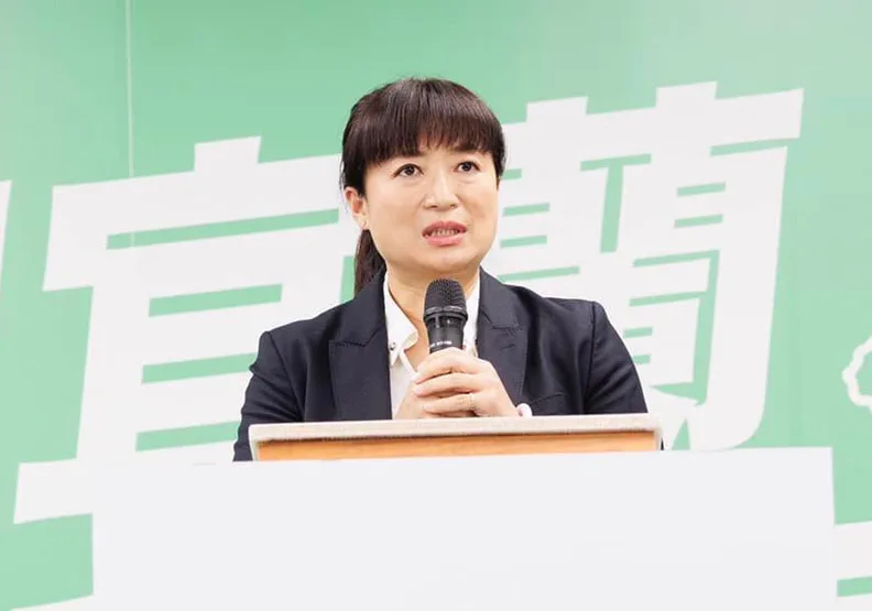 圖／民進黨前立委蔡培慧。取自蔡培慧臉書