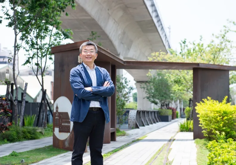 面對台中市民投票行為忽藍忽綠，蔡其昌認為「這代表台中市民相對進步」。圖／蔡其昌辦公室提供