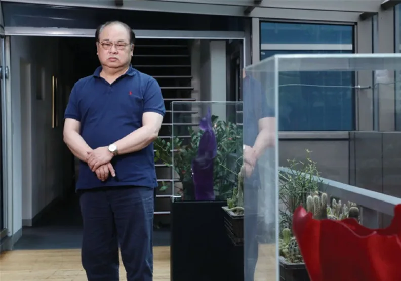 圖／宗瑋工業董事長林健祥。蘇義傑攝