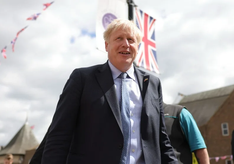 圖／英國首相強生（Boris Johnson）。Flickr by Number 10