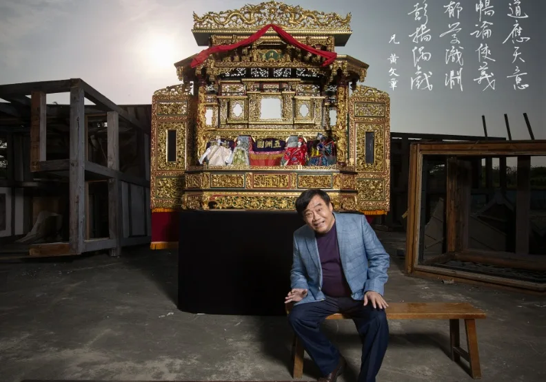 台灣布袋戲國寶大師，有「八音才子」之稱的霹靂國際副董事長黃文擇，昨日因病辭世。圖／霹靂國際提供