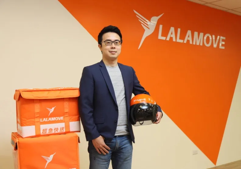 圖 / Lalamove台灣負責人丁彥宇：「Lalamove在台深耕七年，以即時快遞、智能彈性的物流服務，補足傳統物流的的不足，精準掌握運送過程，緊緊抓住中小企業的心」