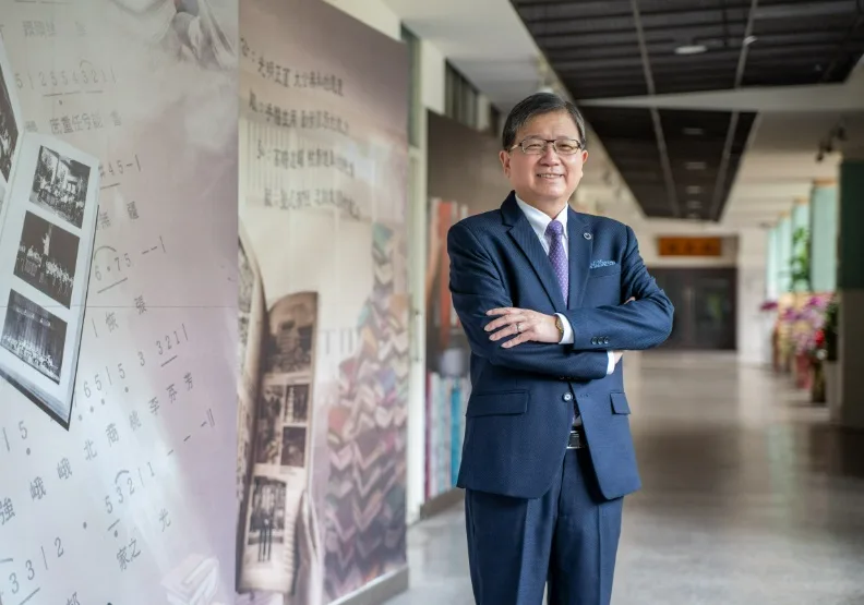 圖/ 國立臺北商業大學新任校長任立中期許，北商大將朝「全國商管學院標竿」的新里程碑邁進。