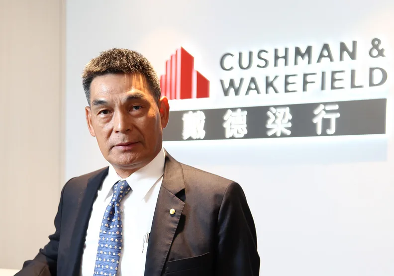 圖／戴德梁行董事總經理顏炳立。陳之俊攝
