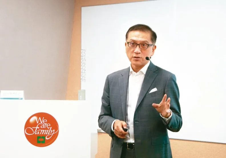 圖／中信金控總經理吳一揆昨申請退休。聯合新聞網提供