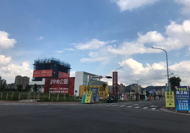 圖／央北重劃區街景。台灣房屋提供