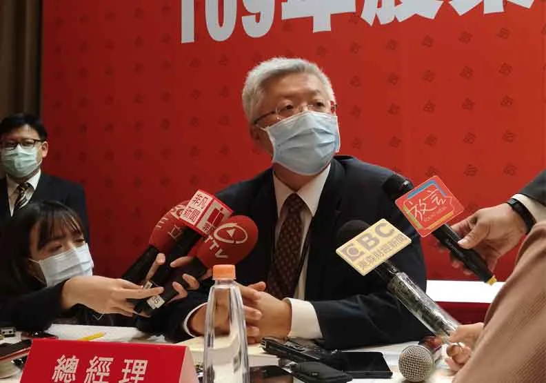 圖／台新金控總經理林維俊。廖君雅攝