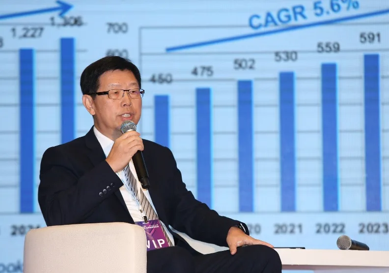 圖／鴻海董事長劉揚偉。張智傑攝