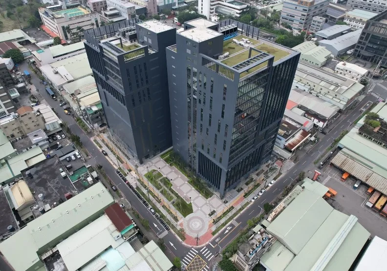 圖 / 土城工業區內華南金廠辦110年底完工。