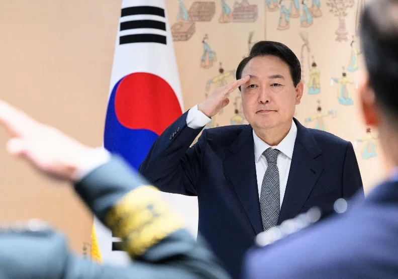 韓國總統尹錫悅搶救低迷民調。取自윤석열臉書