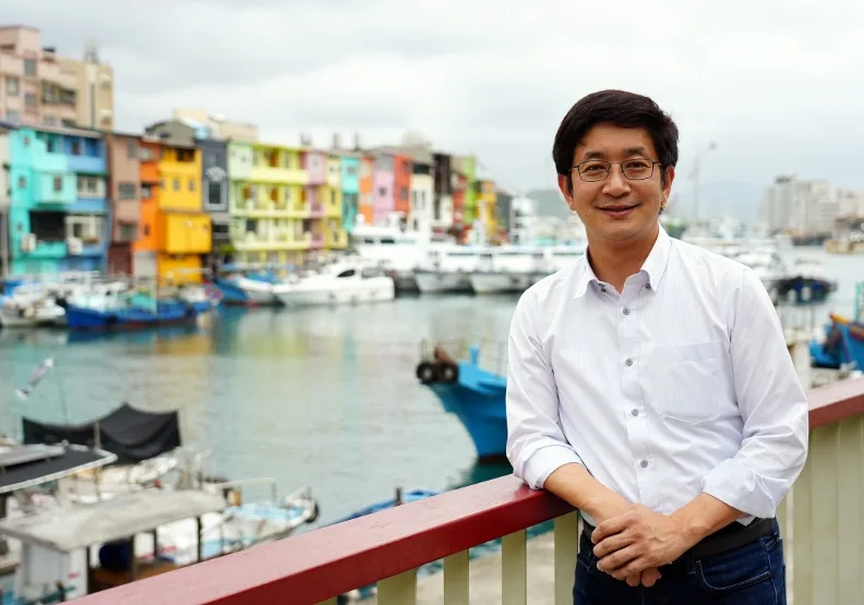 圖／基隆市長參選人蔡適應。陳之俊攝