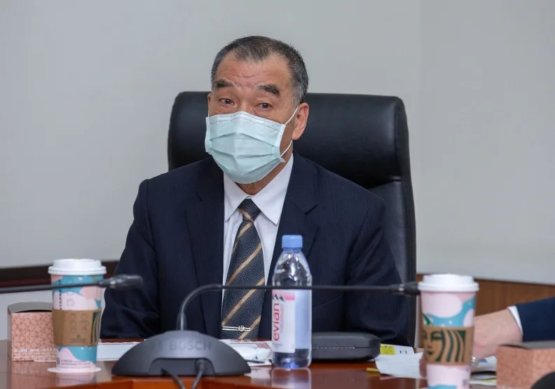 圖／國防部長邱國正。總統府提供