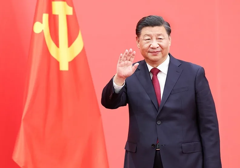 習近平在20大得到第三任期，滿潮都是習家軍。圖／中國國家主席習近平。取自中國政府網