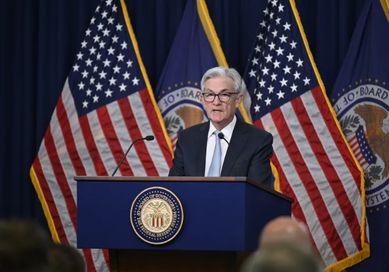 圖／聯準會主席鮑爾。Flickr by Federalreserve