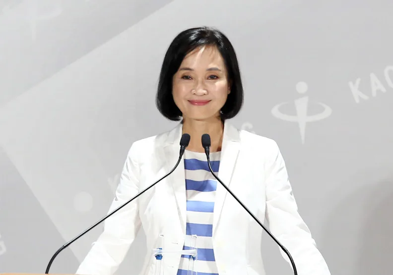 圖／國民黨高雄市長候選人柯志恩。高市選委會提供