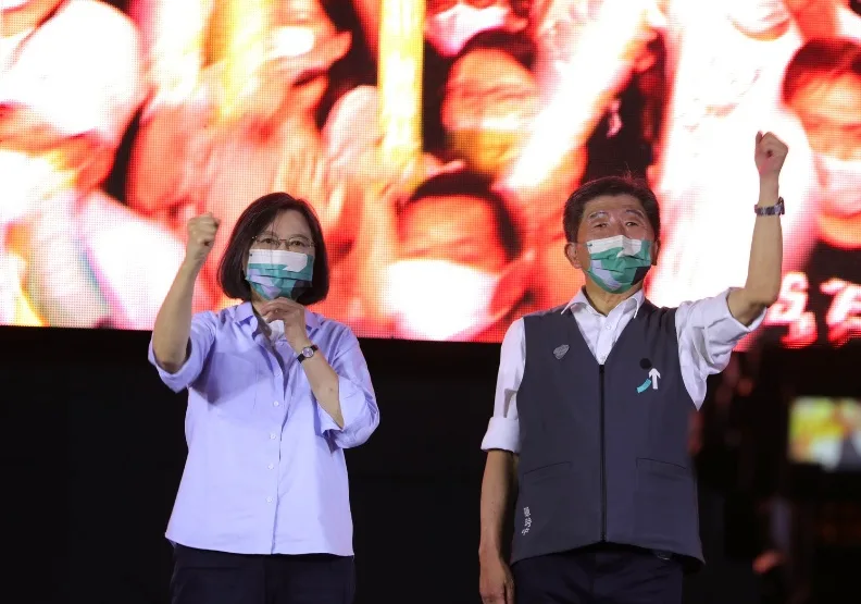 陳時中敗選，顯示疫情治理成績過大於功。黃菁慧攝影