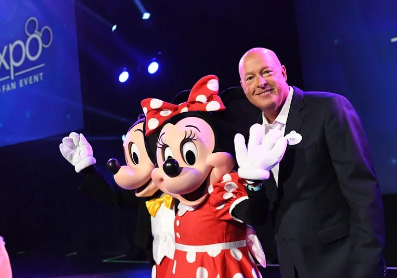 迪士尼公司今天開除執行長包正博（Bob Chapek）。圖片來源／Flickr by Walt Disney Television