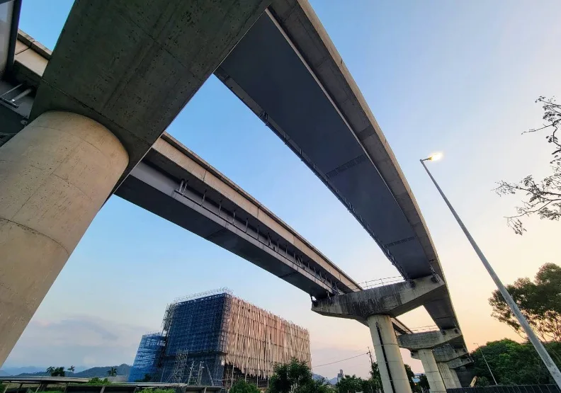 圖 / 新北市美術館興建中，主體工程預定2023年完工。