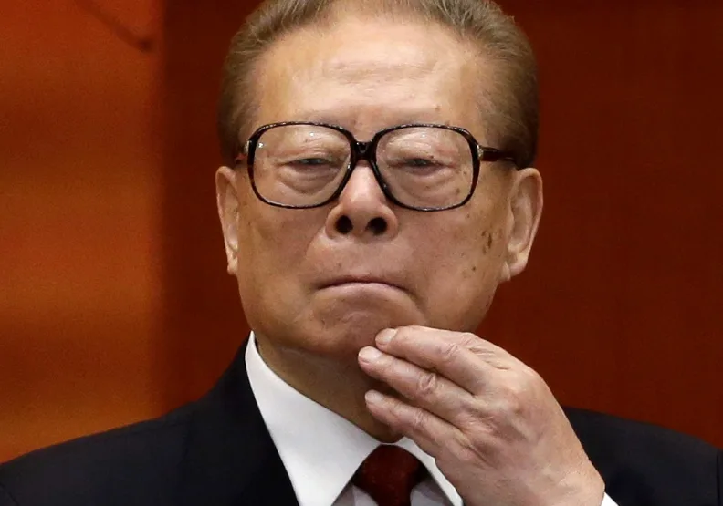 圖／中國前國家主席江澤民於本週三逝世。達志影像