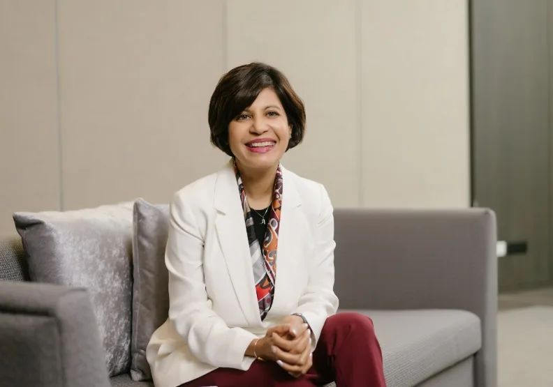 圖 / 對於永續，安麗亞洲區總裁暨全球首席策略與企業發展官Asha Gupta認為，這是一趟沒有終點的旅程，而且從國家、企業到個人，每個人都在這趟旅程途中不斷地向前邁進。