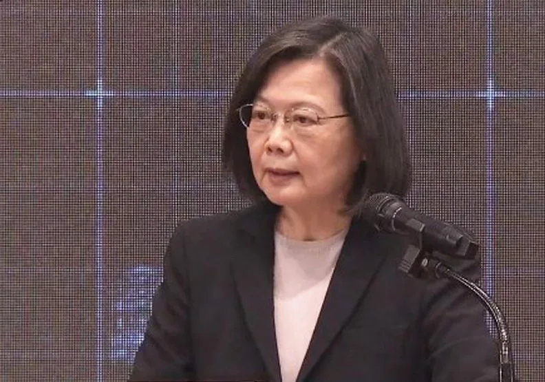 圖／總統蔡英文。擷取自總統府記者會
