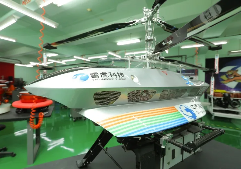 雷虎轉型轉攻中大型無人載具。黃菁慧攝