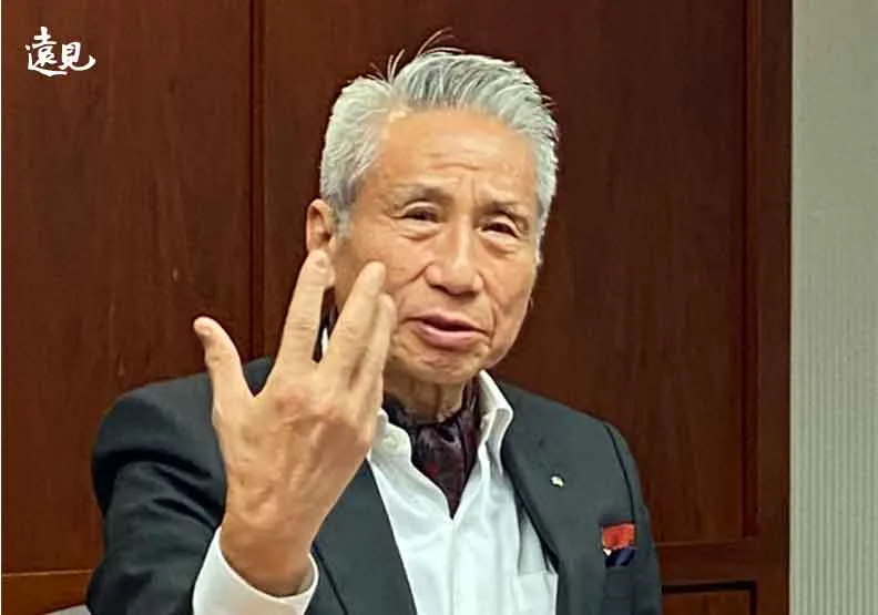 圖／中華民國不動產同業公會全聯會名譽理事長王光祥。林鳳琪攝