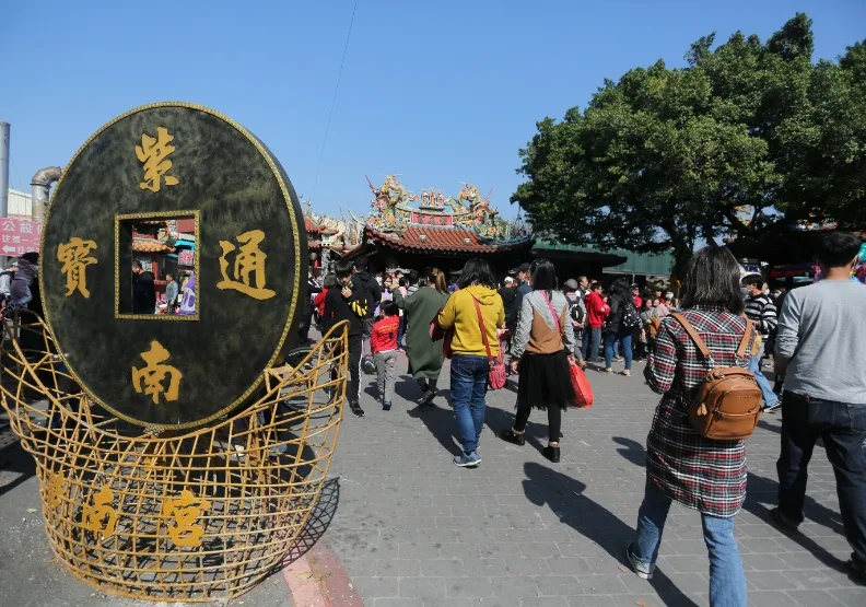 圖／南投竹山紫南宮。張智傑攝