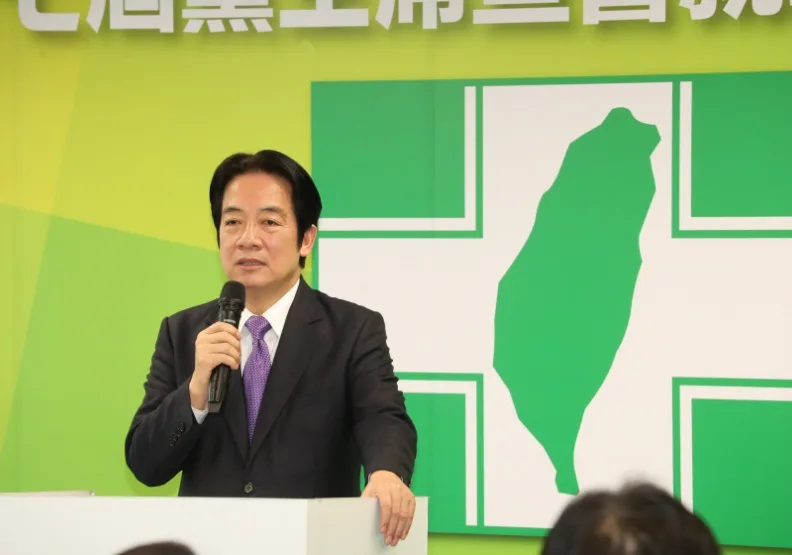 民進黨今正式提名賴清德參選2024總統大選。蘇義傑攝