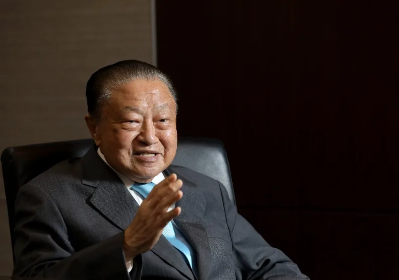 台達電子創辦人鄭崇華。張智傑攝影