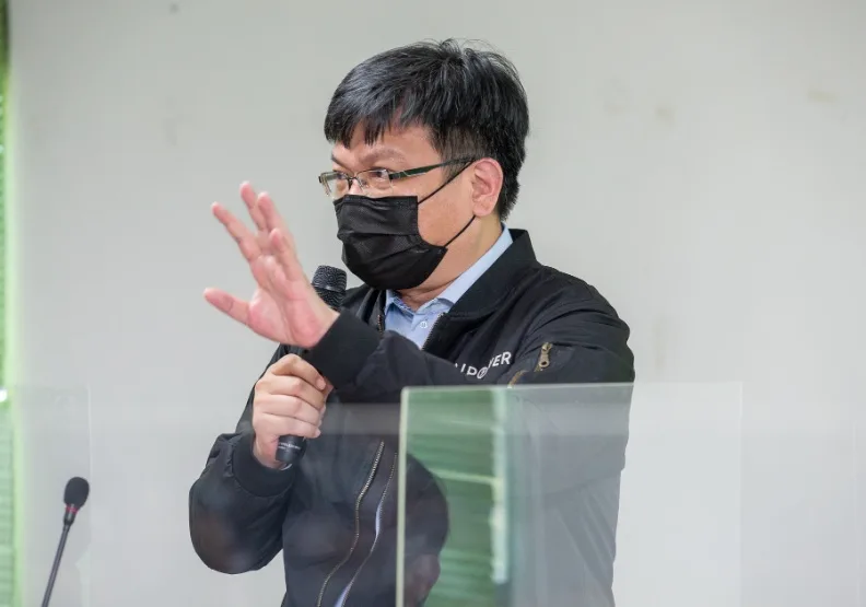 圖／經濟部次長、台電代理董事長曾文生。總統府提供