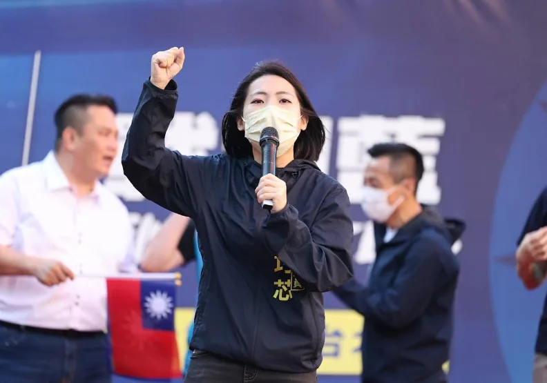 國民黨籍台北市議員徐巧芯。取自徐巧芯臉書