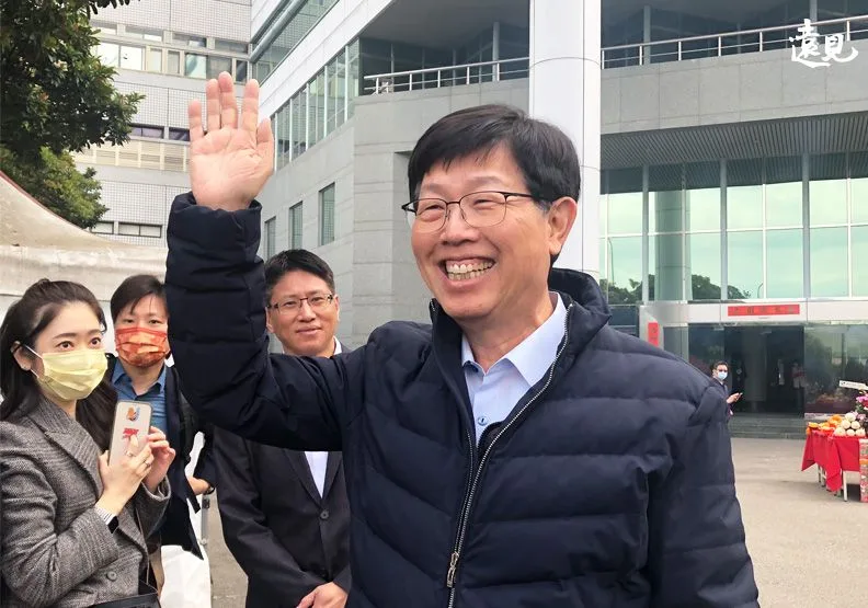 圖／鴻海董事長劉揚偉出席新春開工典禮。陳品融攝