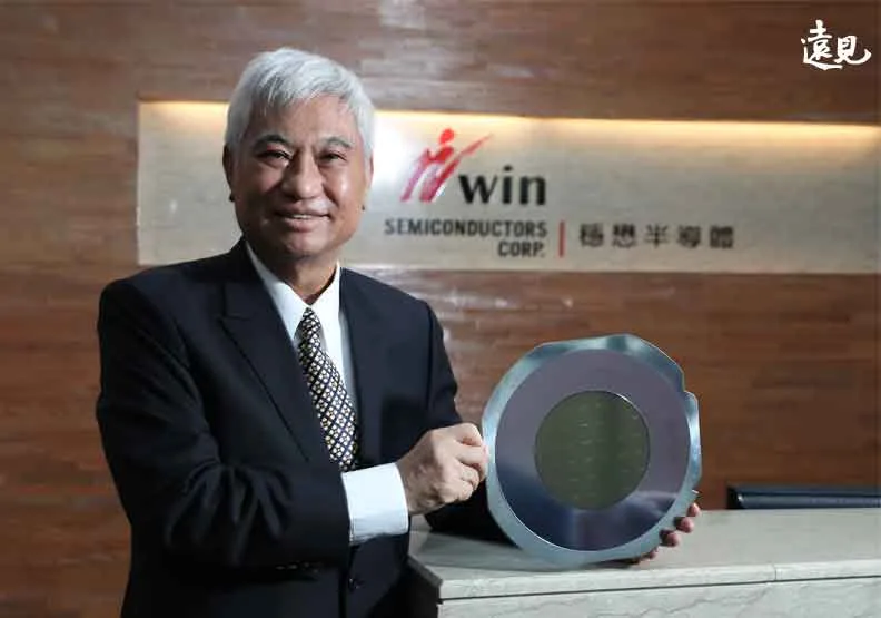 穩懋董事長陳進財。蘇義傑攝