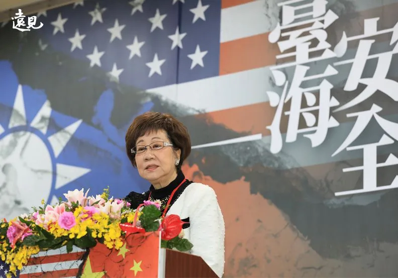 前副總統呂秀蓮。張智傑攝