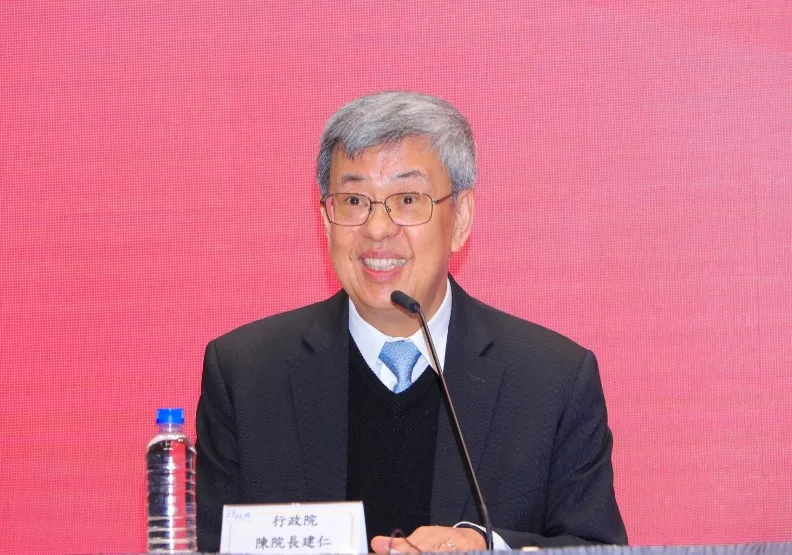 總統府今天發布總統令，特任陳建仁為中央研究院第十三任院長。黃菁慧攝