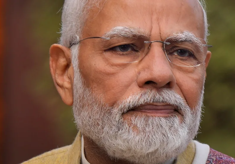 G20輪值主席國的印度總理莫迪（Narendra Modi）。達志影像