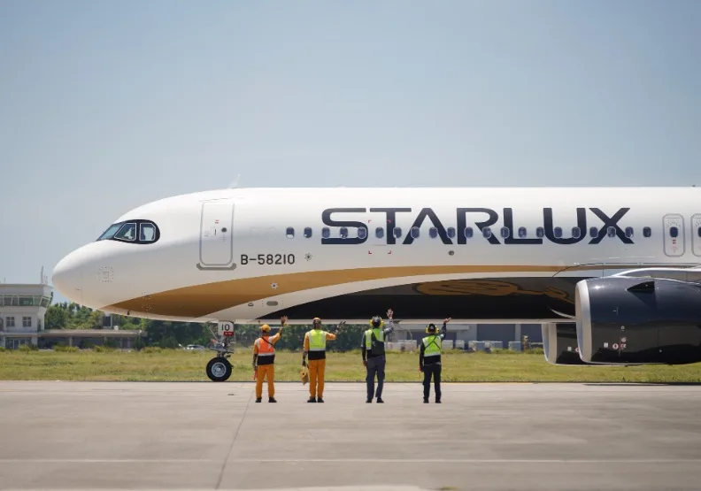 星宇航空。取自STARLUX Airlines臉書