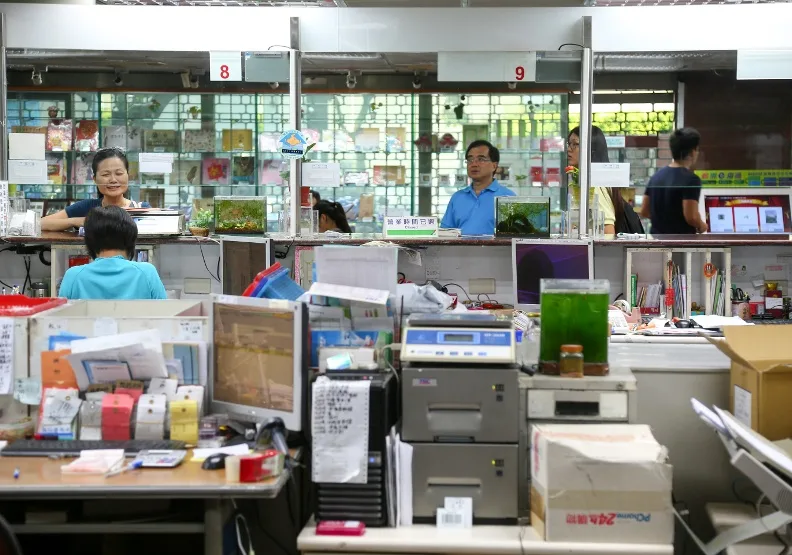 中華郵政。遠見資料庫