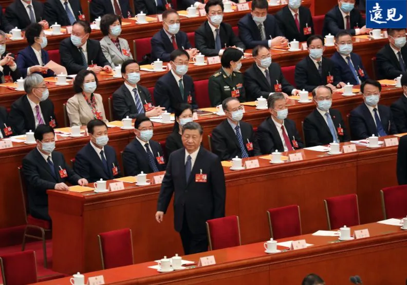 習近平談台灣部分，用字明顯比以前少。到底差在哪？張智傑攝