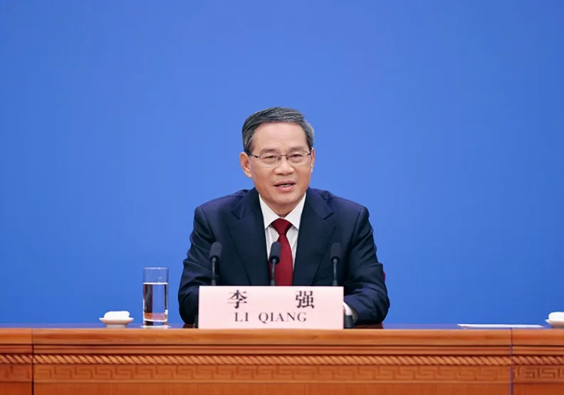 中國國務院總理李強。取自中國政府網
